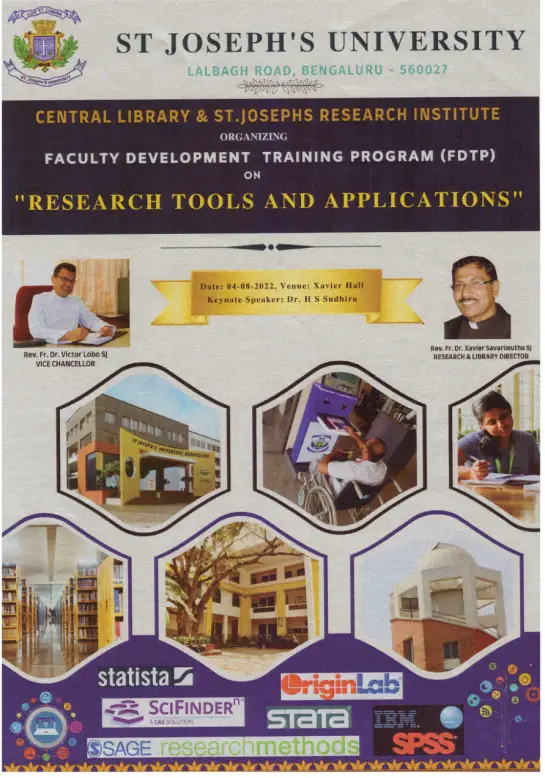 St Joseph’s Research and Innovation Council, Bengaluru